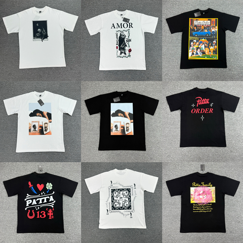 Europe Streetwear Brand - Europe American Trend Brand Patta T-shirt