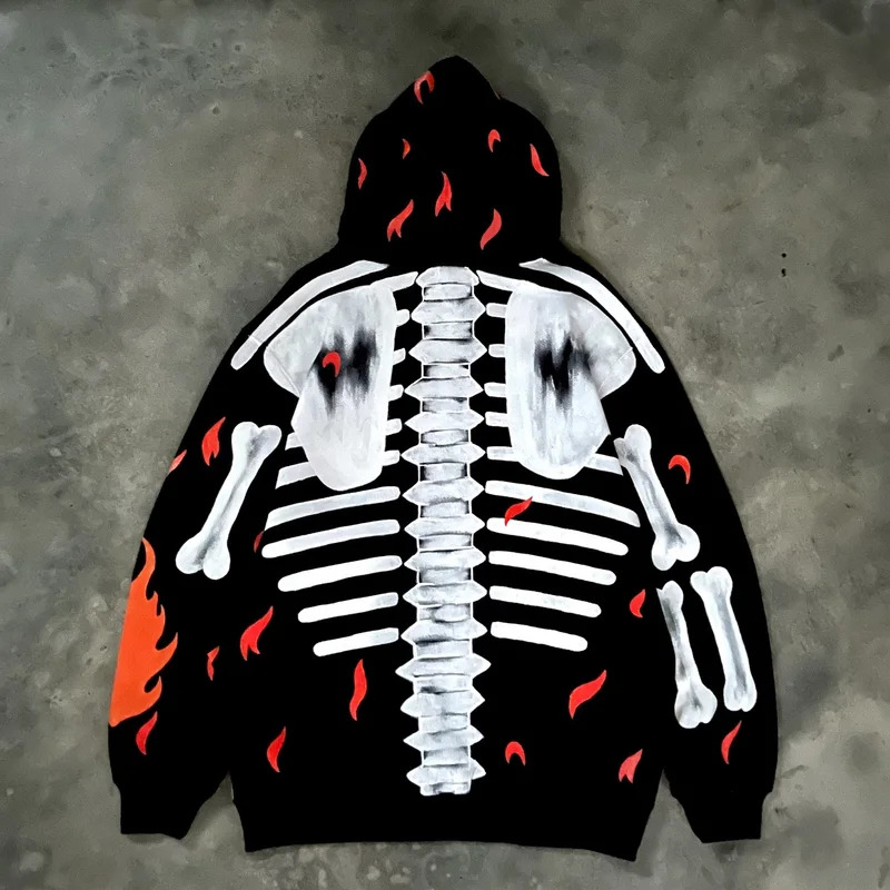 Europe Streetwear Brand - lHalloween Cosplayl Harajuku Punk Style Fashion