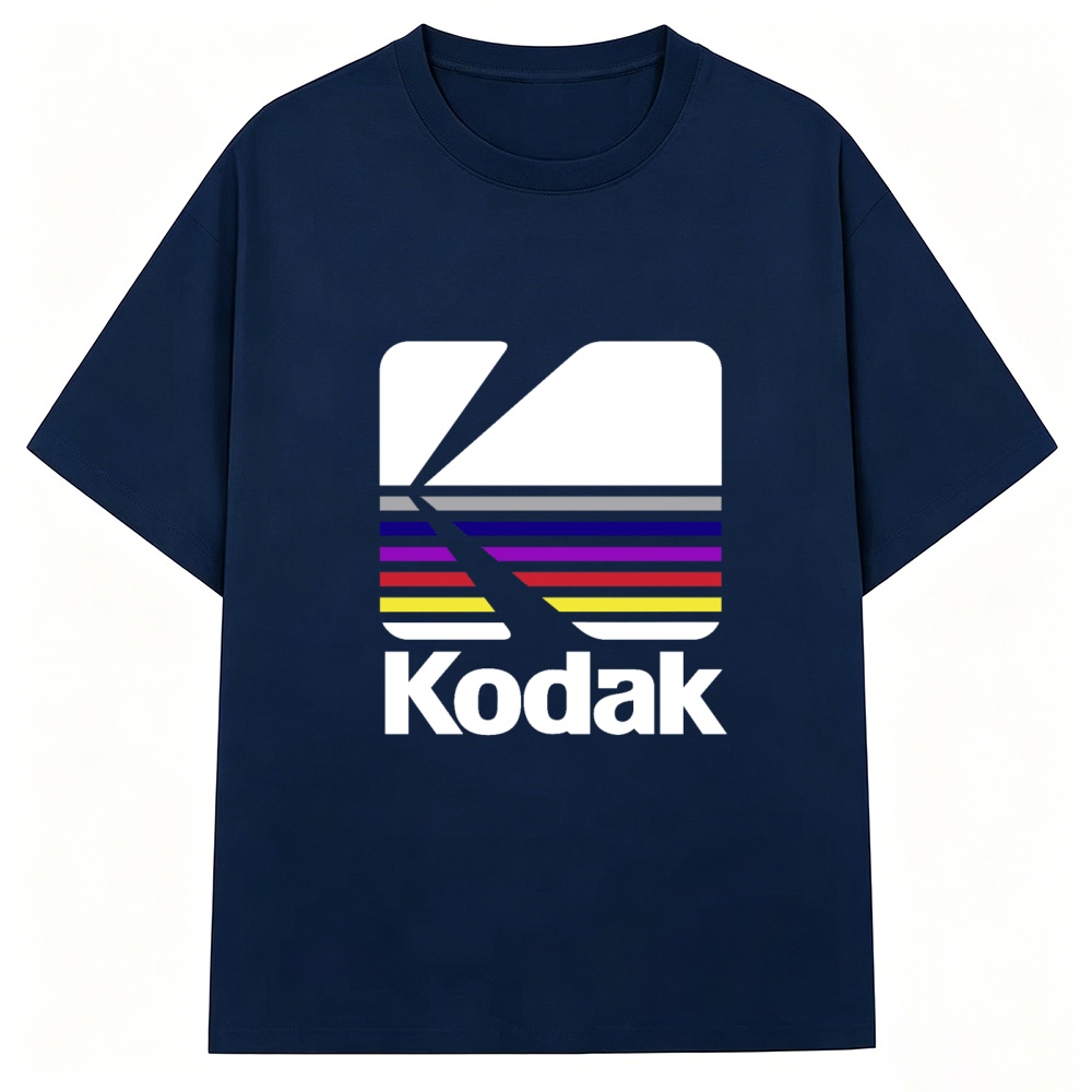Streetwear Brand Logo - 2026 Kodak Retro Colorful Stripe K