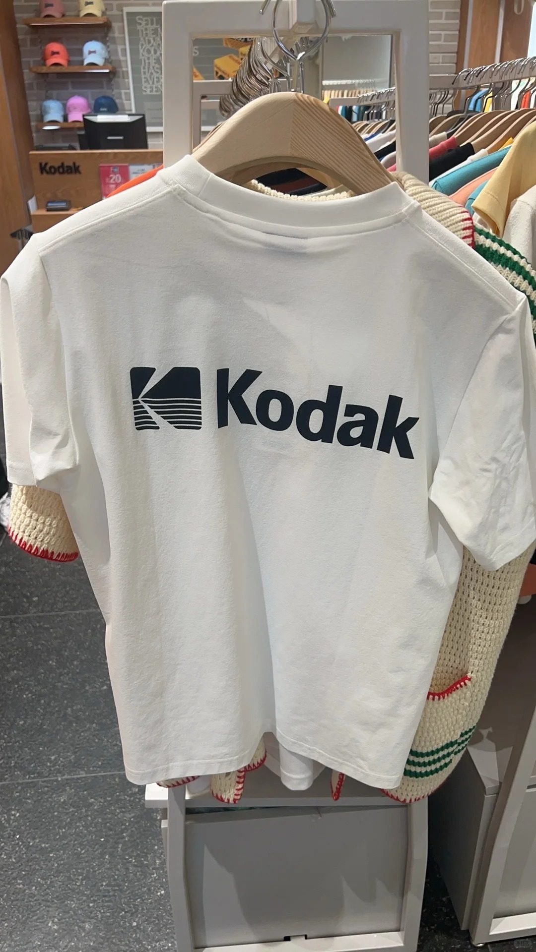 Streetwear Brand Logo - Kodak Unisex Oversized T-Shirt Classic Brand
