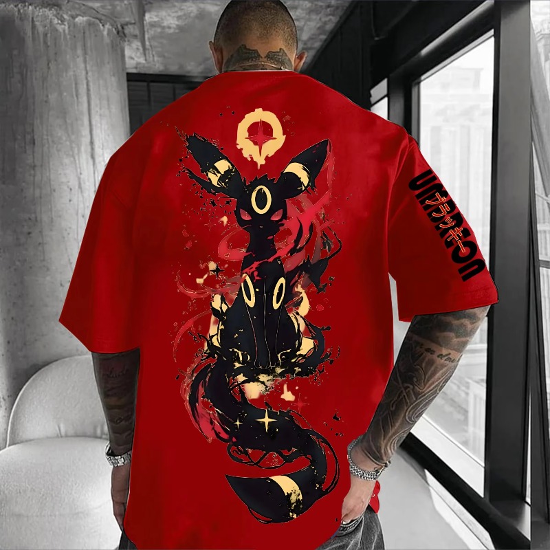 Streetwear Brands - Pokémon Co-branded Print T-shirt 2025 Summer