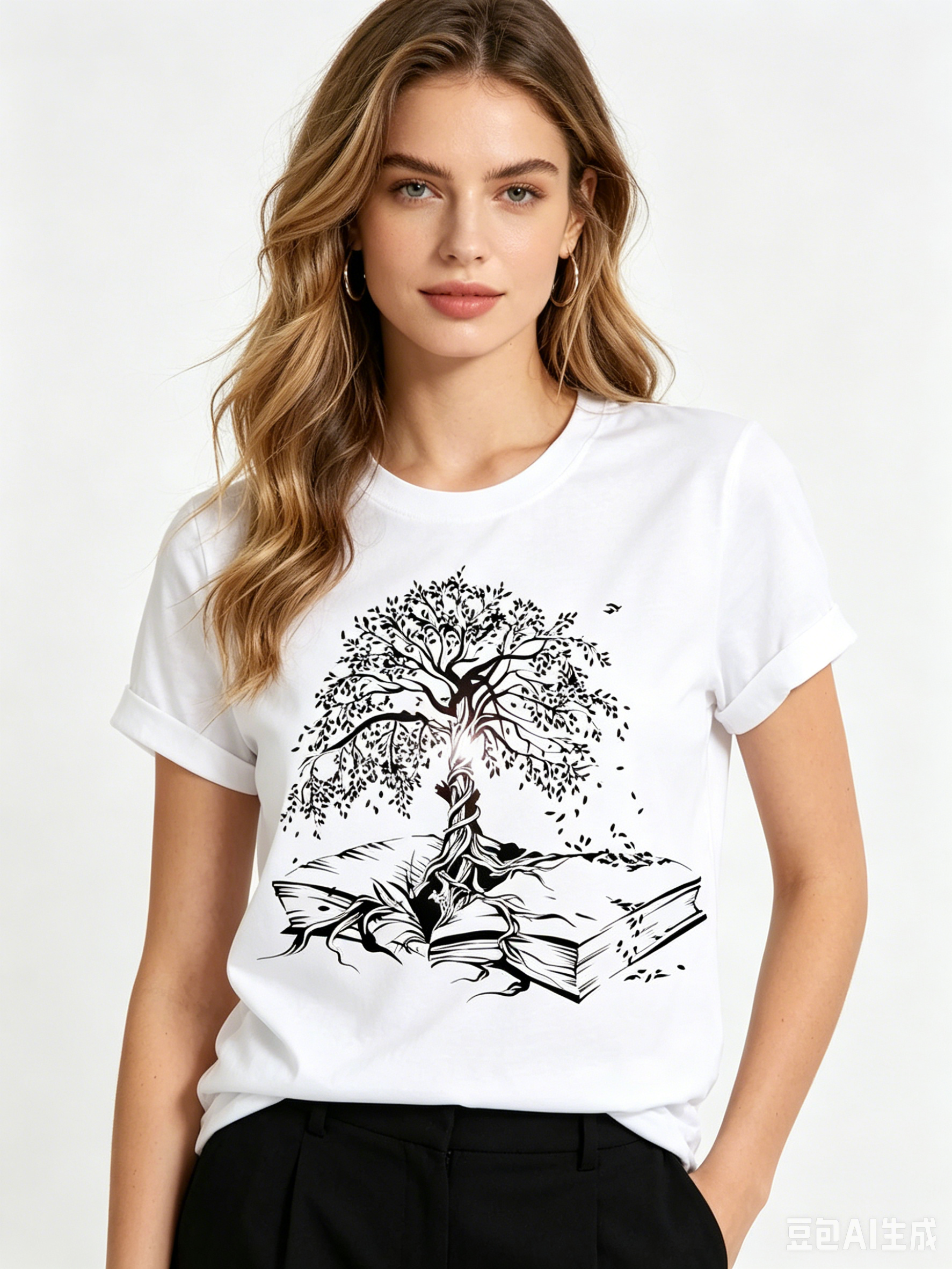 Women's Retro Book T-shirt Cut - Streetwear Brand Book avis et prix