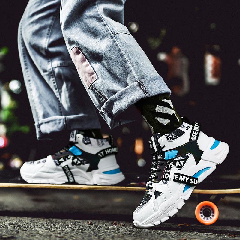 Large Size High Top Chunky Man - Streetwear Brand Jewelry avis et prix