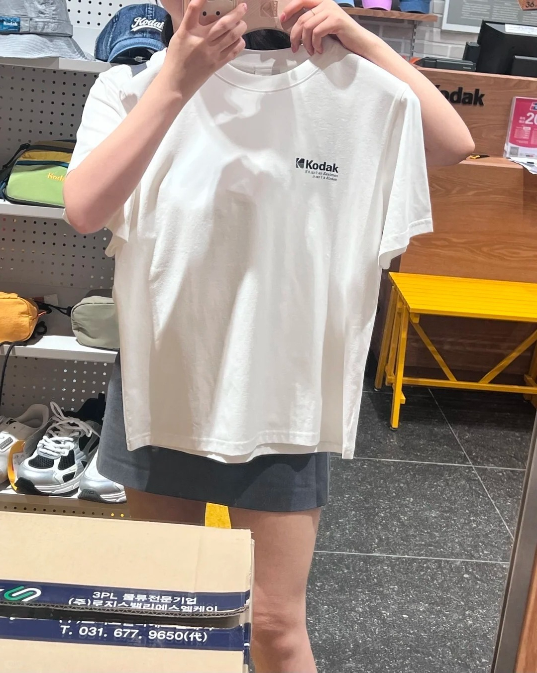 Kodak Unisex Oversized T-Shirt - Streetwear Brand Logo avis et prix