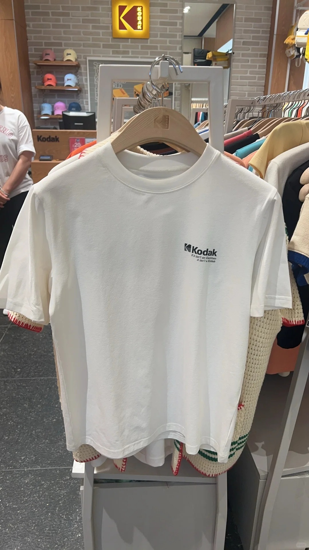 Kodak Unisex Oversized T-Shirt - Streetwear Brand Logo avis et prix