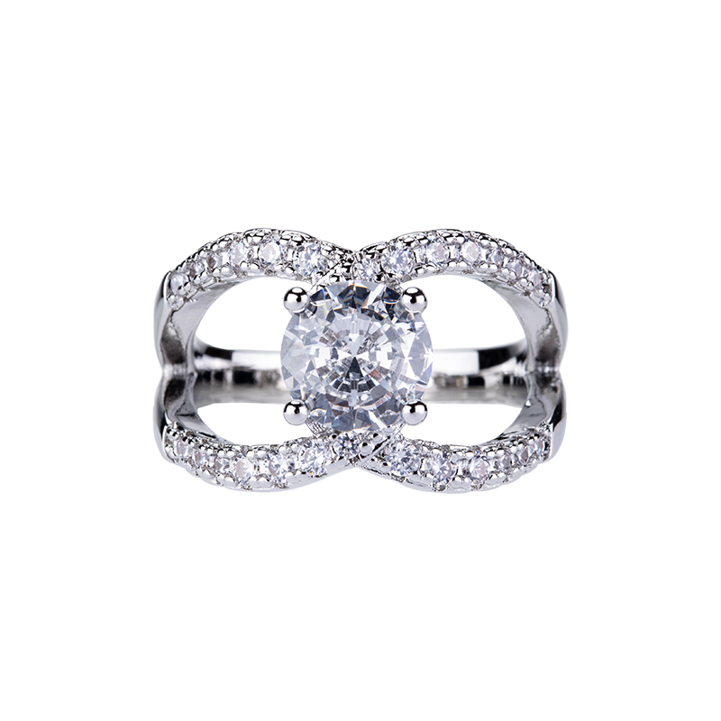925 Sterling Silver Shiny Zirc - Streetwear Brand Jewelry avis et prix