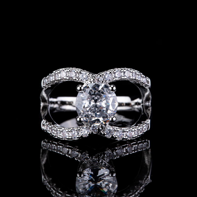 925 Sterling Silver Shiny Zirc - Streetwear Brand Jewelry avis et prix