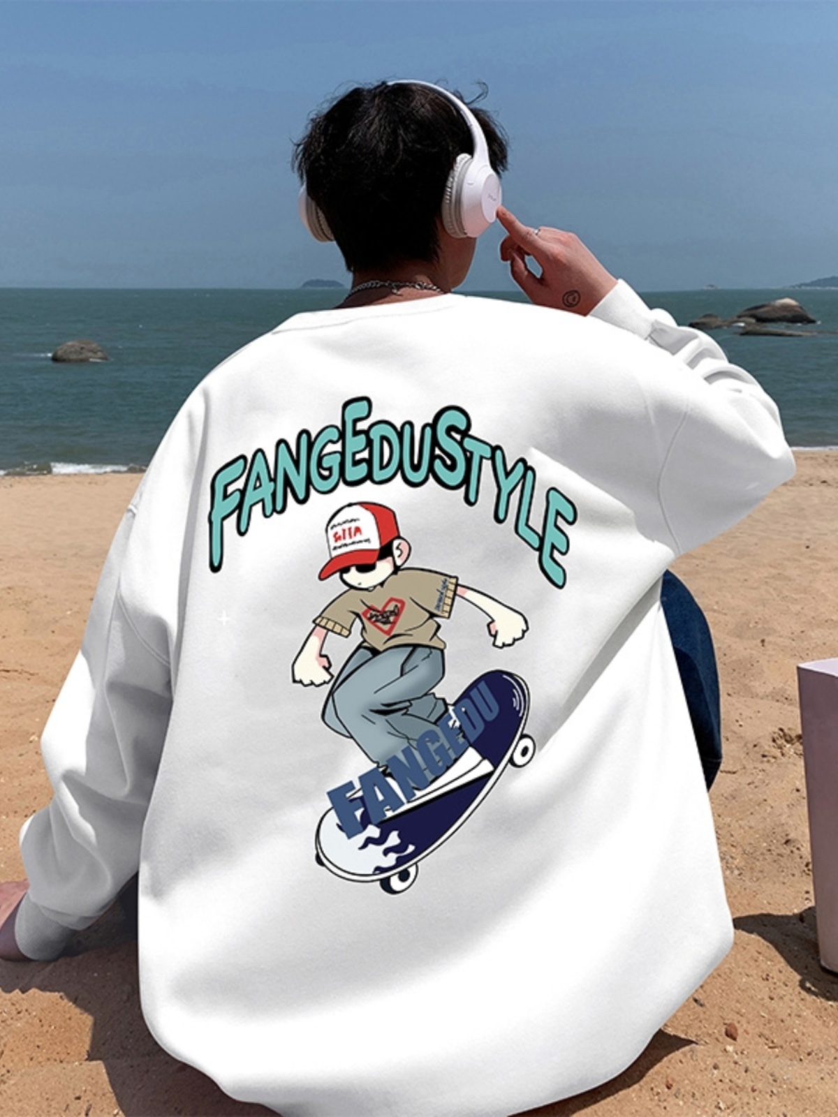 Pink West Coast Oversize Hoodi - Streetwear Brand Drops avis et prix