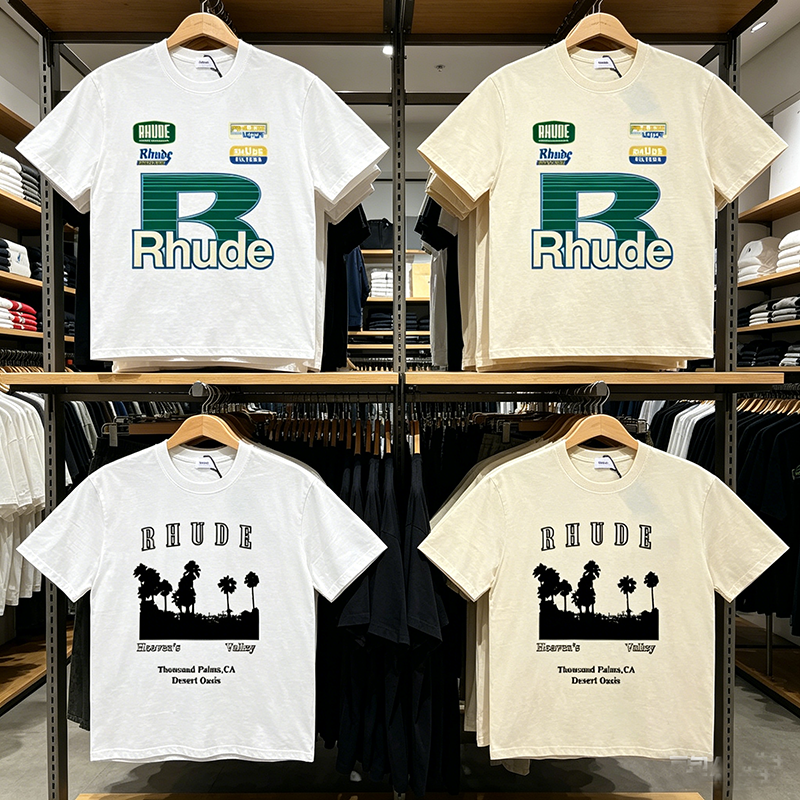 Streetwear Brand Rhude T-shirt - Streetwear Brand Logo avis et prix