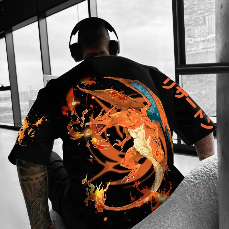 Pokémon Co-branded Print T-shi - Streetwear Brands avis et prix