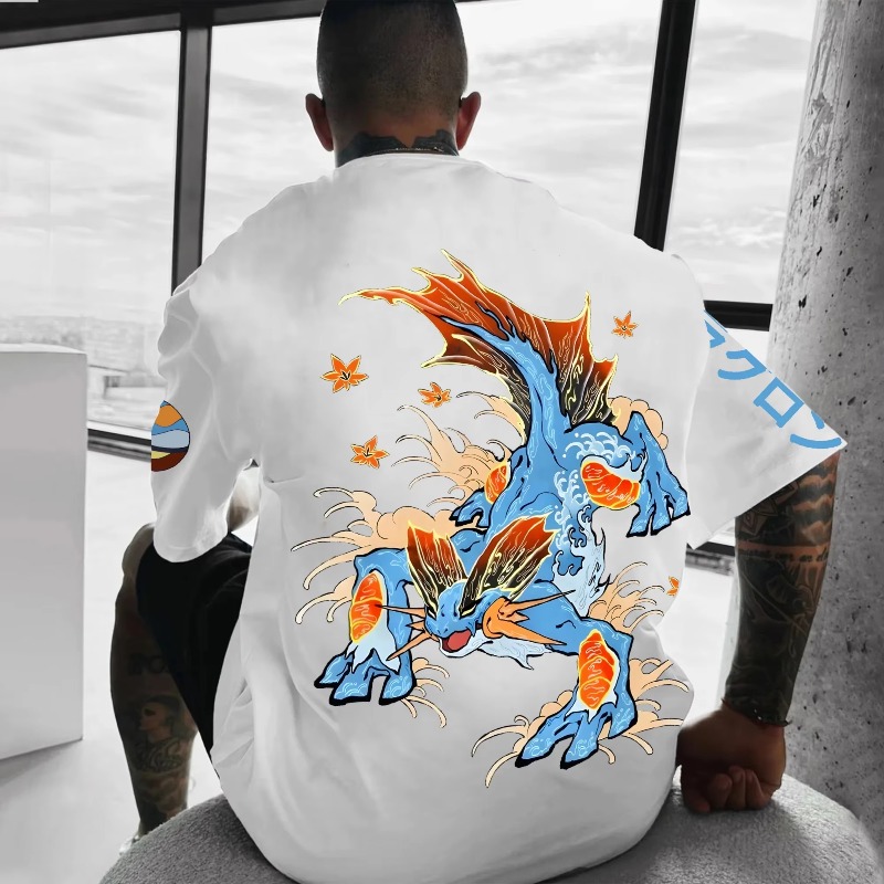 Pokémon Co-branded Print T-shi - Streetwear Brands avis et prix